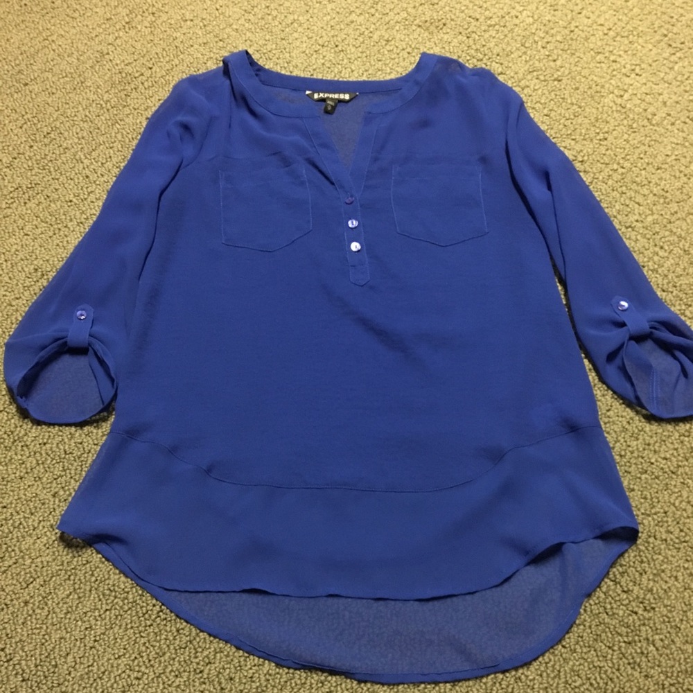 Blue Express Blouse